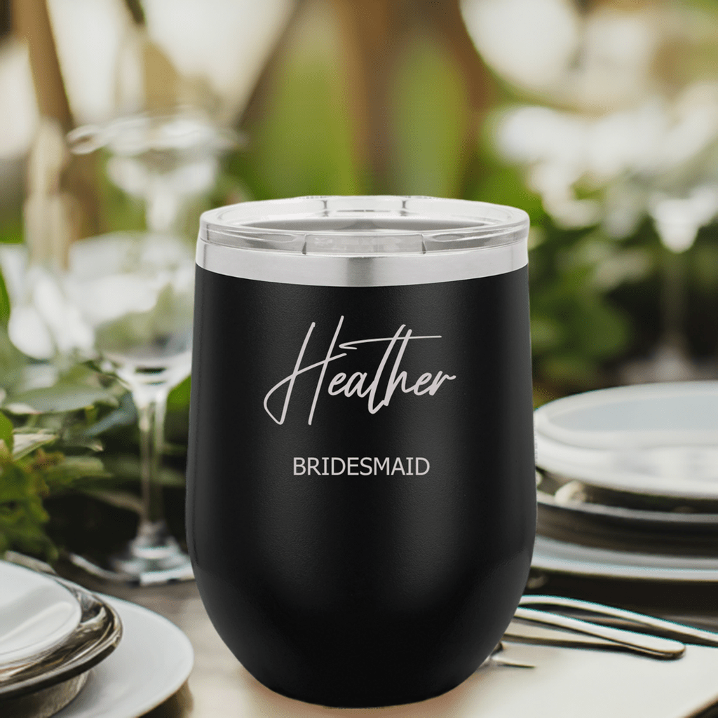 Bride & Bridesmaid 12 oz Polar Camel Tumbler