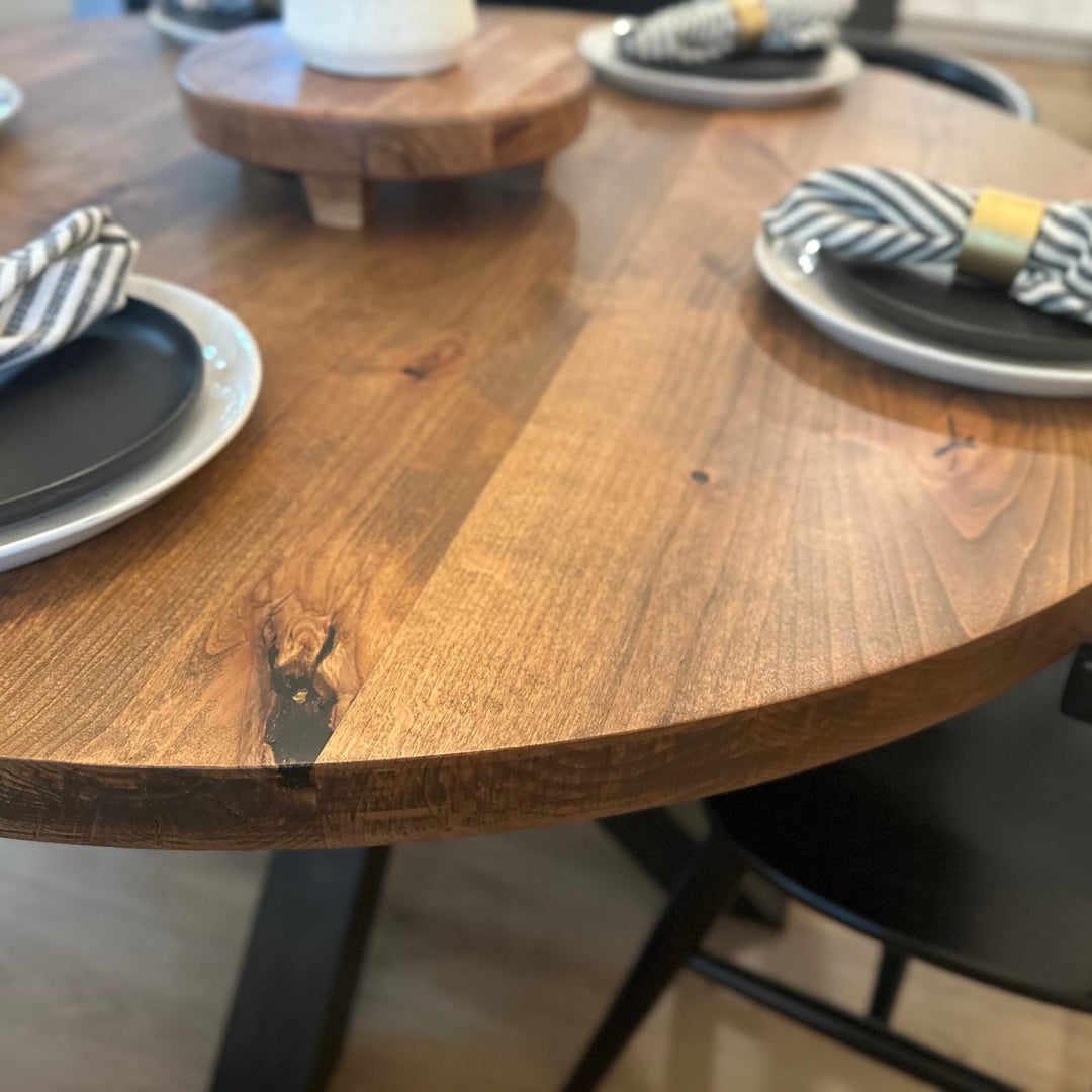 Lance X - Base Round Table (36" - 60") - Seeds & Sawdust