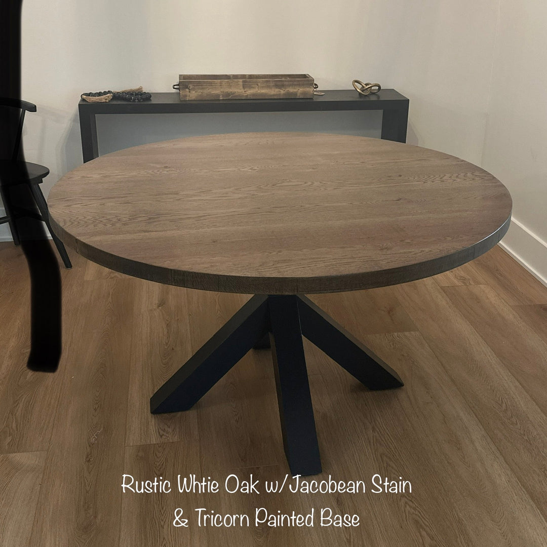 Lance X - Base Round Table (36" - 60") - Seeds & Sawdust