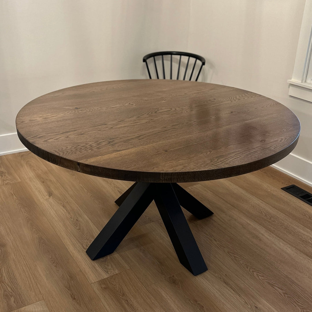 Lance X - Base Round Table (36" - 60") - Seeds & Sawdust