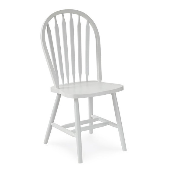 Windsor Arrowback Chair – 100% Solid Hardwood | Painted Black or White - Seeds & Sawdust