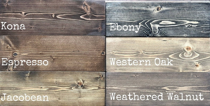 Wooden Table Top Centerpiece | Table Tray - Seeds & Sawdust