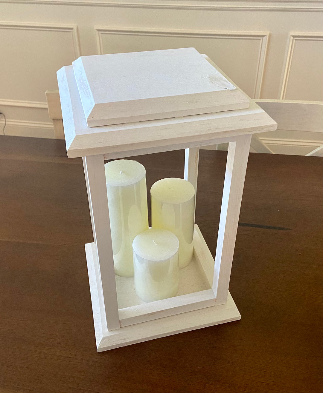 Decorative Wooden Lantern (Various Sizes Available) | Wedding Decor | Home Decor