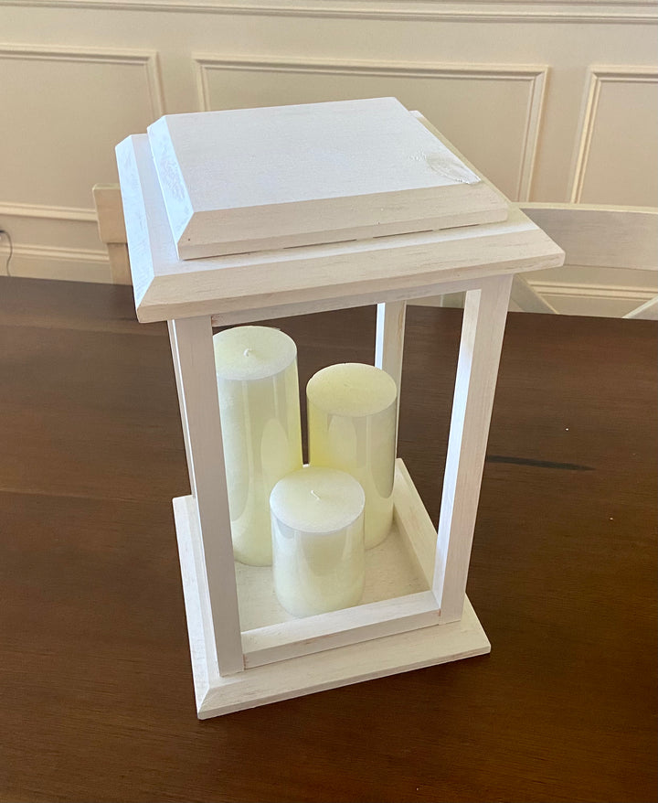 Decorative Wooden Lantern (Various Sizes Available) | Wedding Decor | Home Decor