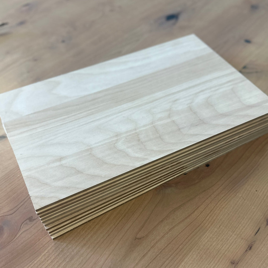 1/4" Birch Plywood – Laser & CNC Ready (11.75"x19") - Seeds & Sawdust