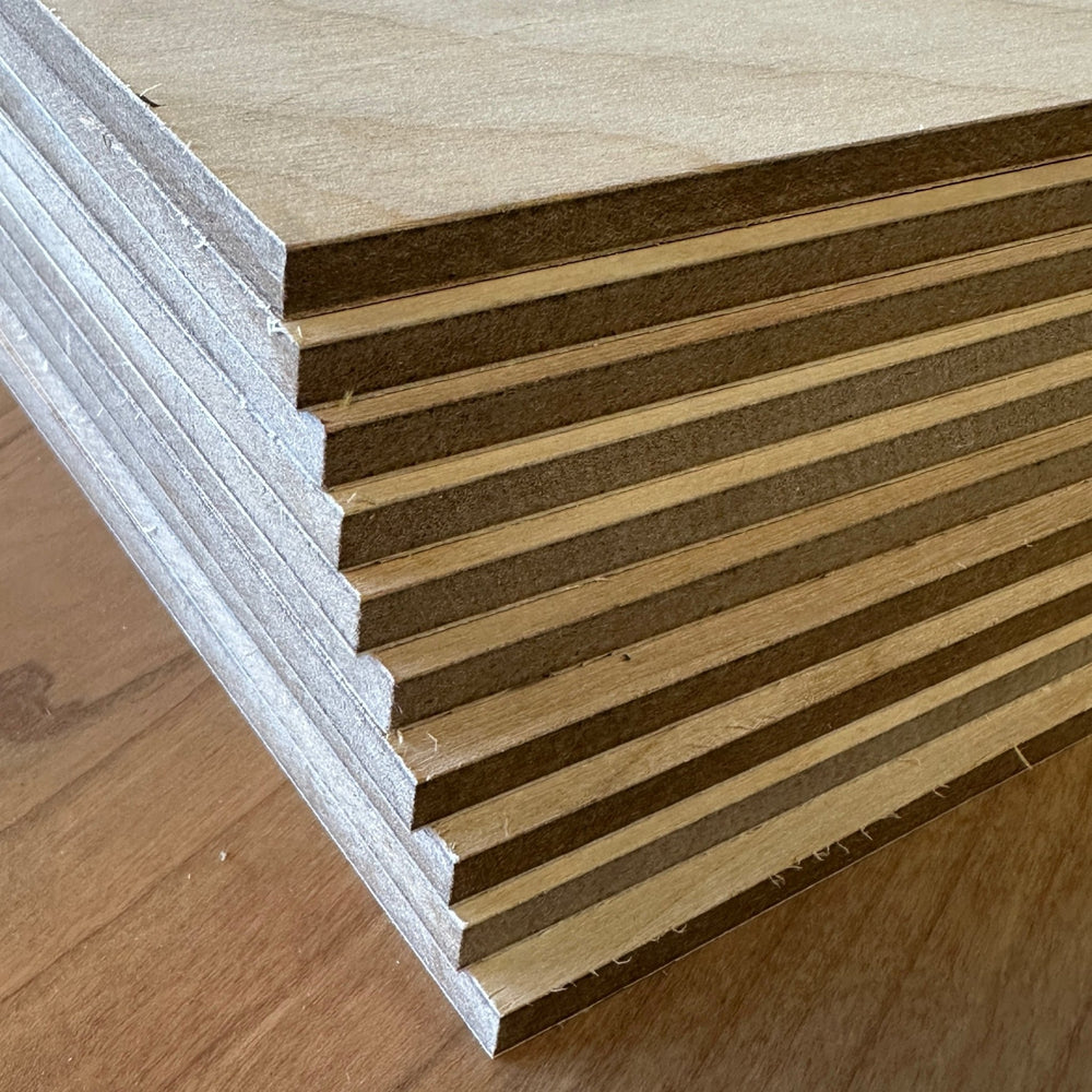 1/4" Birch Plywood – Laser & CNC Ready (11.75"x19") - Seeds & Sawdust