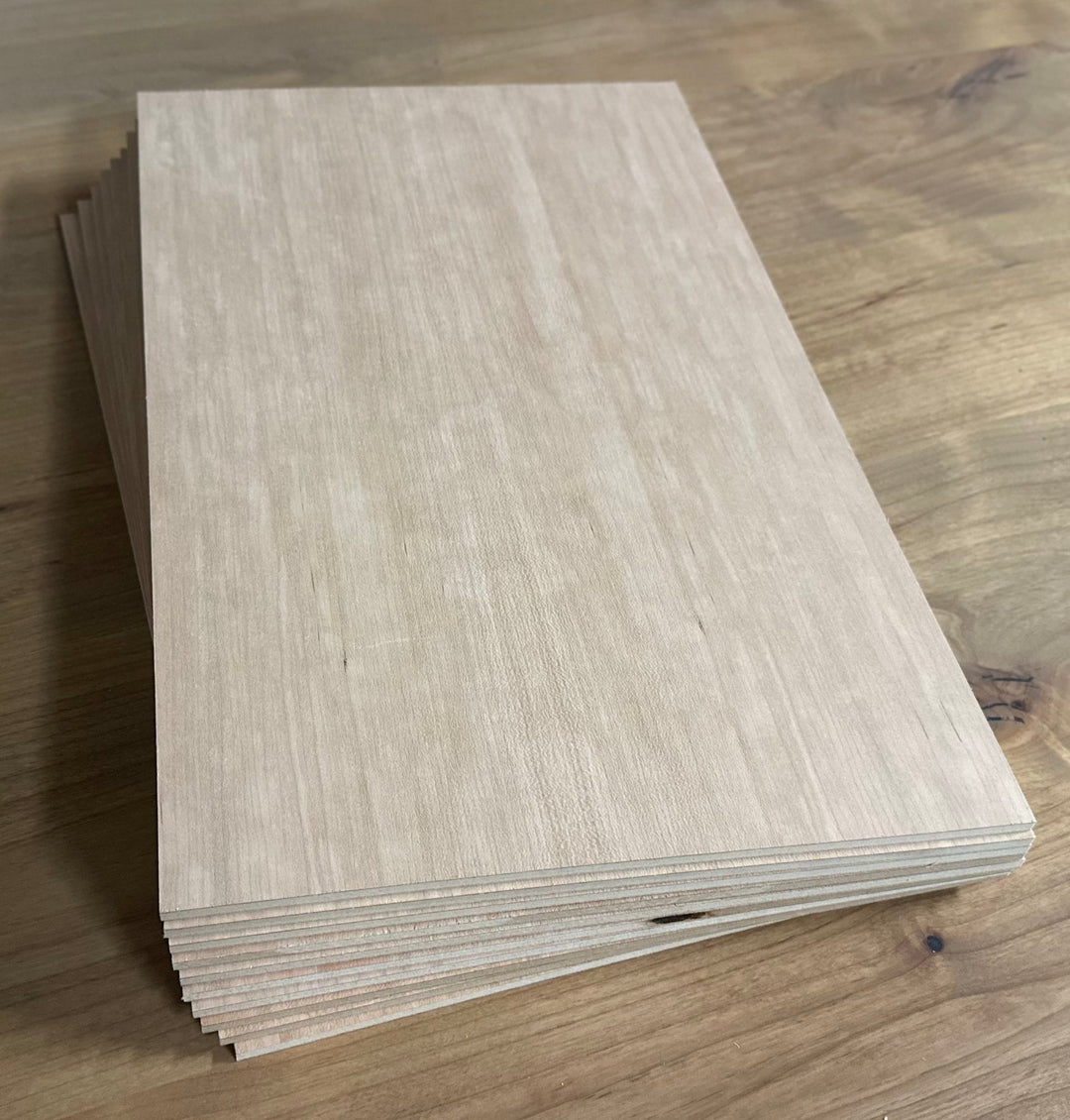 1/4" Walnut Plywood – Laser & CNC Ready (11.75" x 19") - Seeds & Sawdust