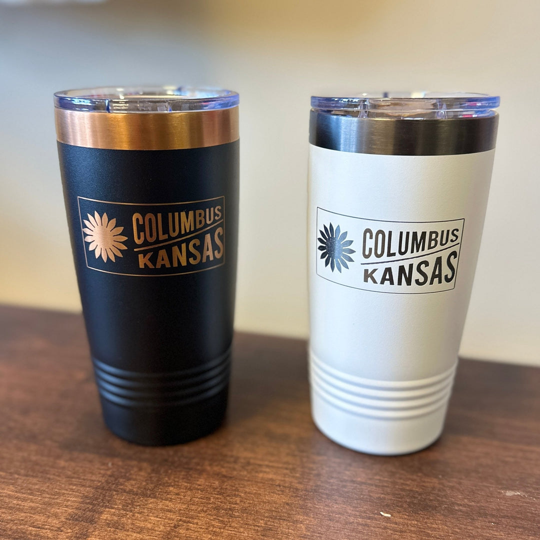 20oz Polar Camel Tumbler – Columbus Brick Design - Seeds & Sawdust
