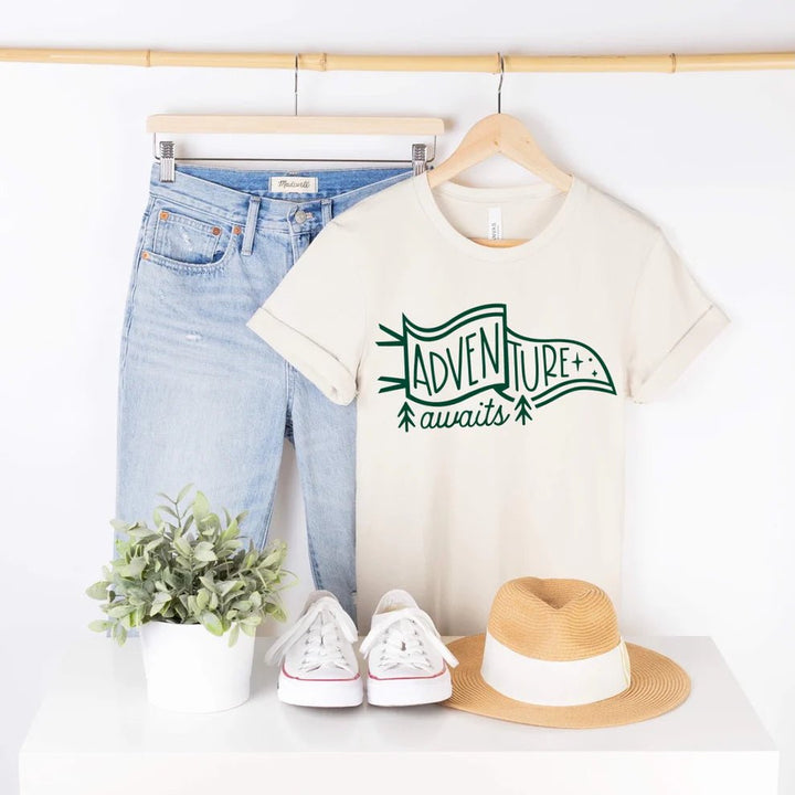 Adventure Awaits Tee - Seeds & Sawdust