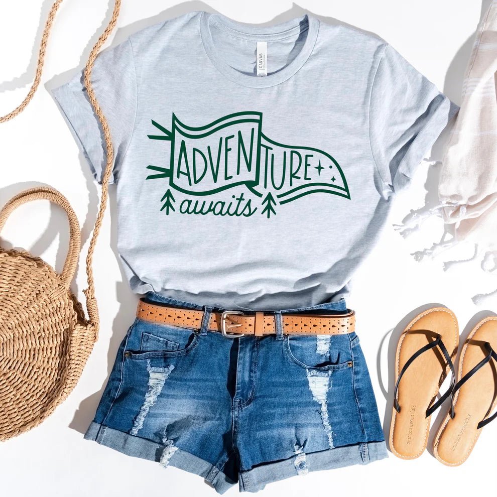 Adventure Awaits Tee - Seeds & Sawdust