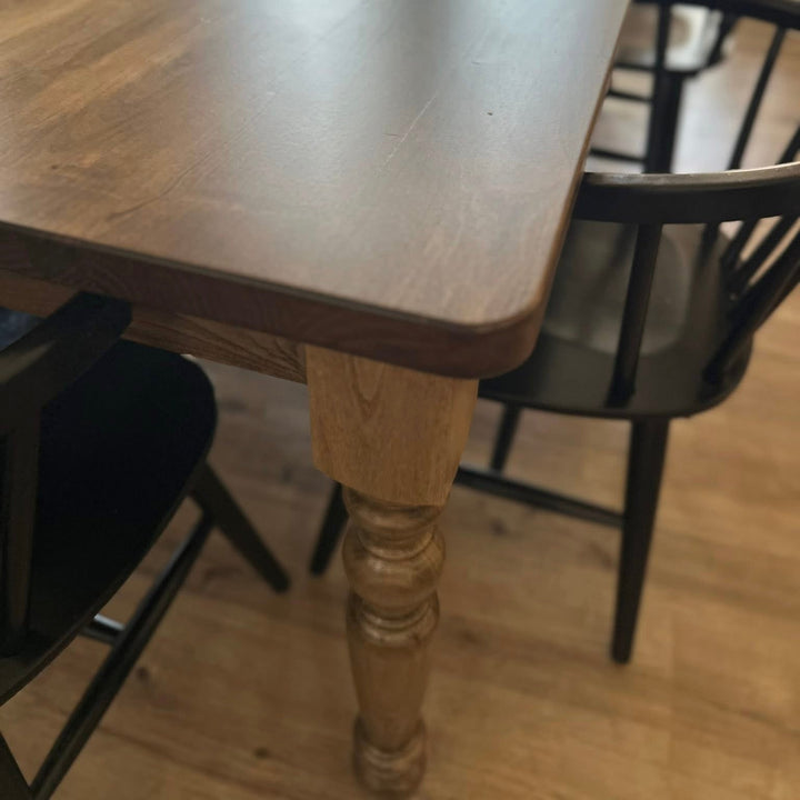 Alder Farmhouse Dining Table - Seeds & Sawdust