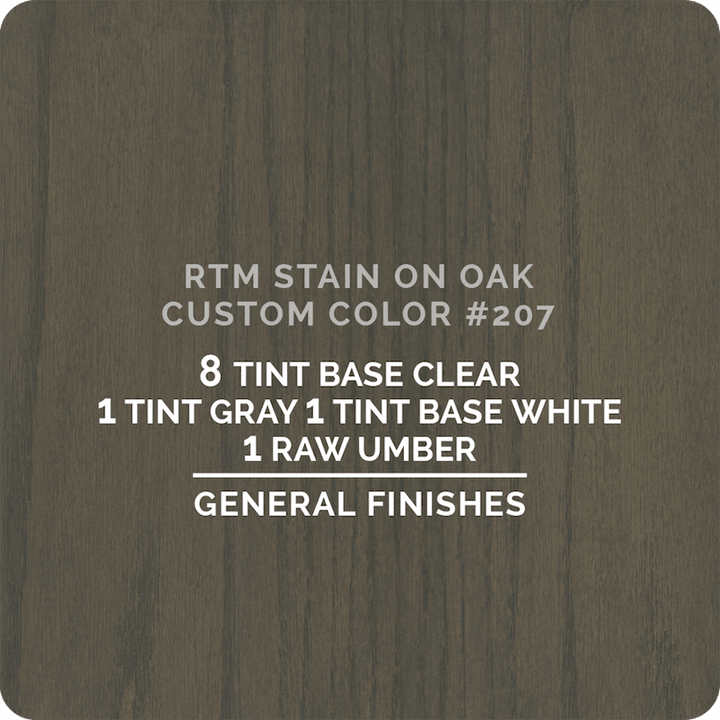 Enduro Professional Water - Based RTM Stains - Seeds & Sawdust