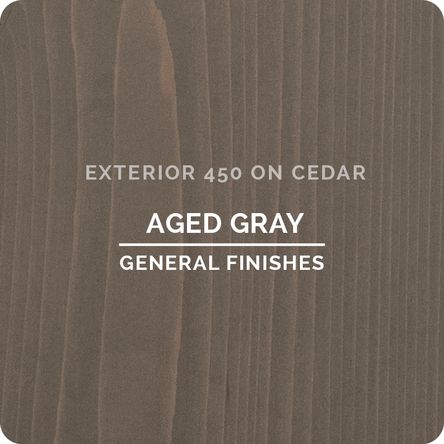 EXTERIOR 450 WATER - BASED WOOD STAIN - Seeds & Sawdust