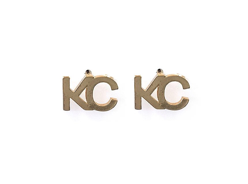 Gold KC Earrings - Seeds & Sawdust