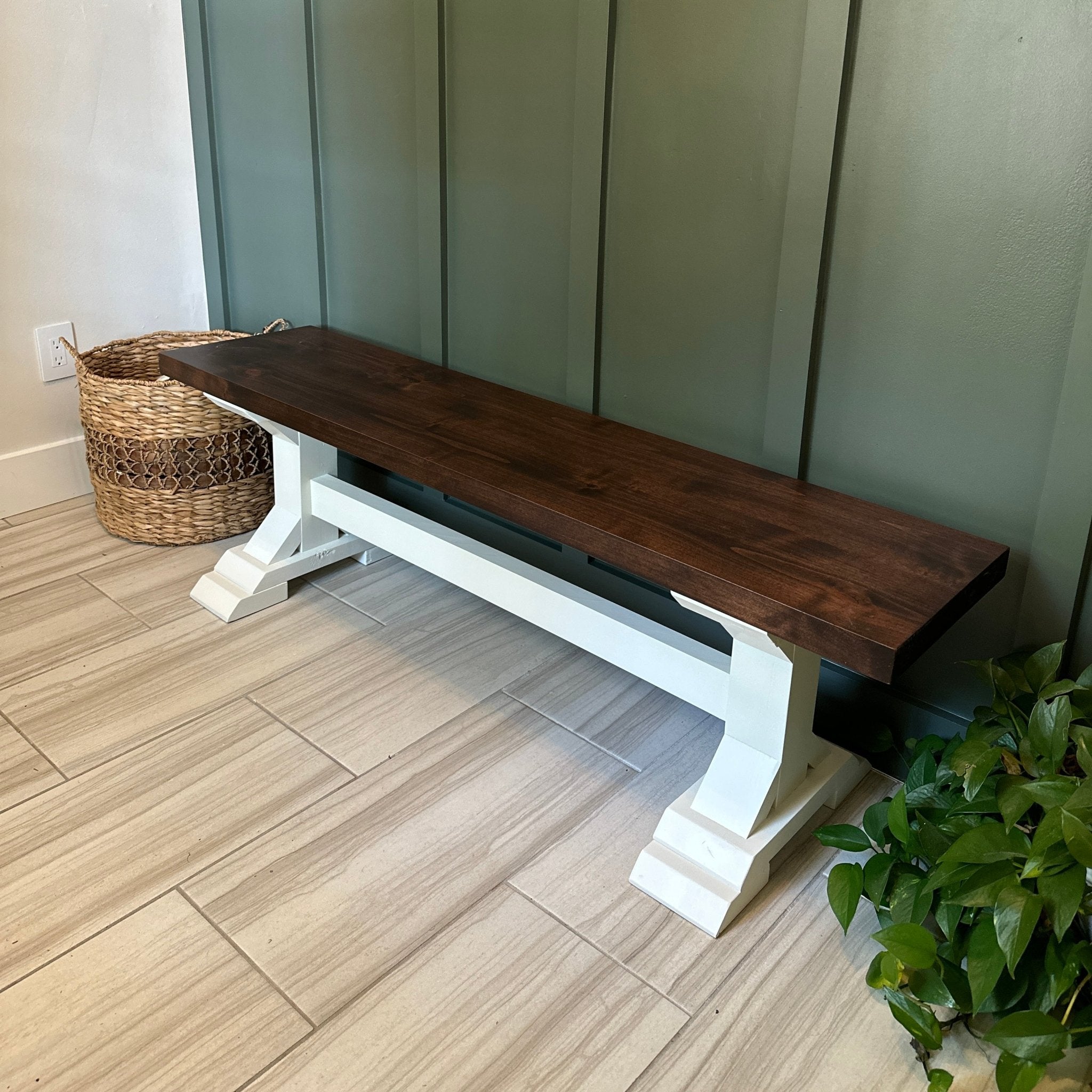 Grayson Farmhouse Bench