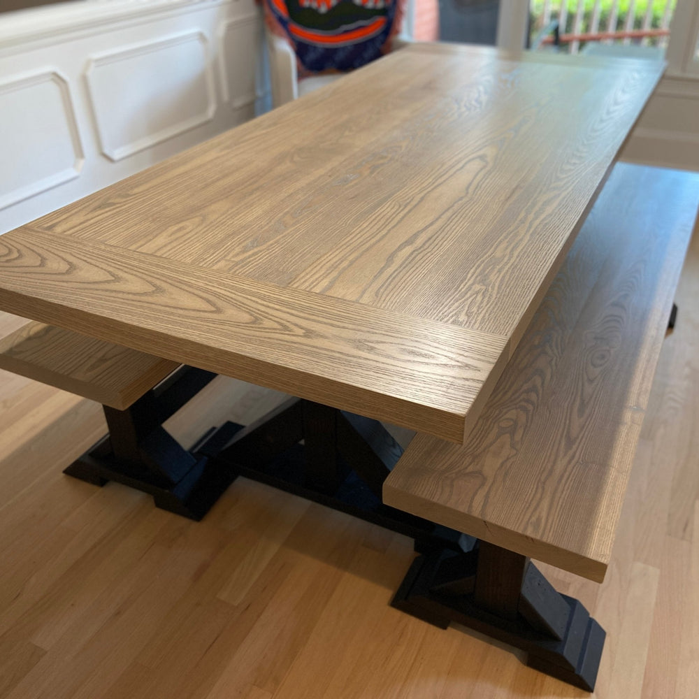 Grayson Farmhouse Rectangular Table - Seeds & Sawdust