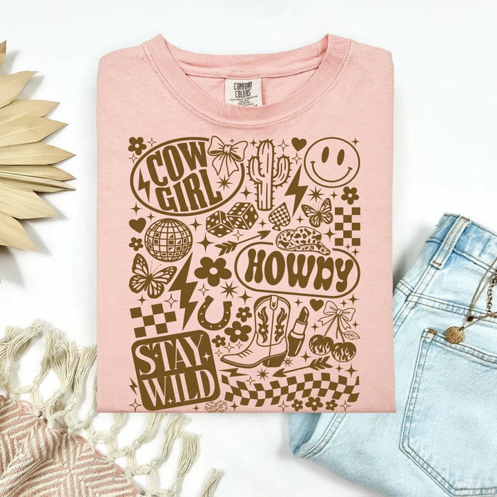 Howdy Cowgirl Tee - Seeds & Sawdust