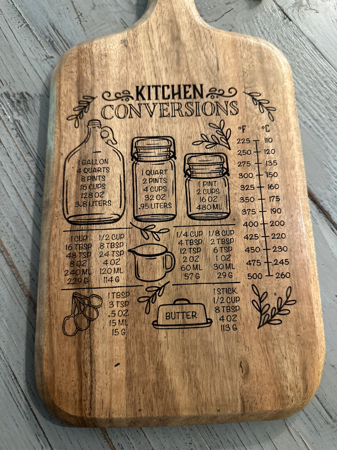 Wooden Cutting Board (17”x7”) | Kitchen Decor | Cheese Board | Various  Designs