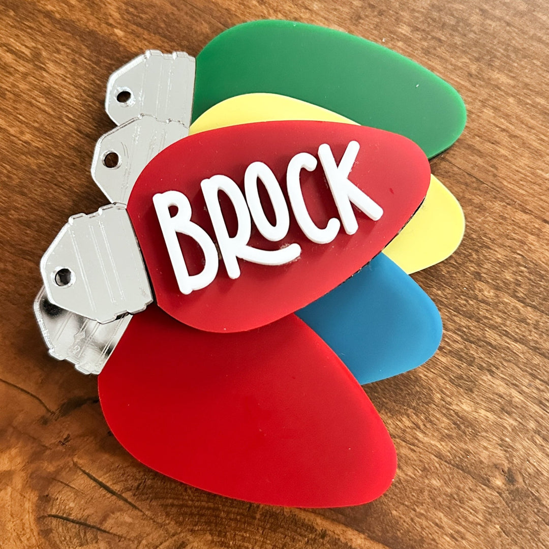 Light Bulb Stocking Tags - Seeds & Sawdust