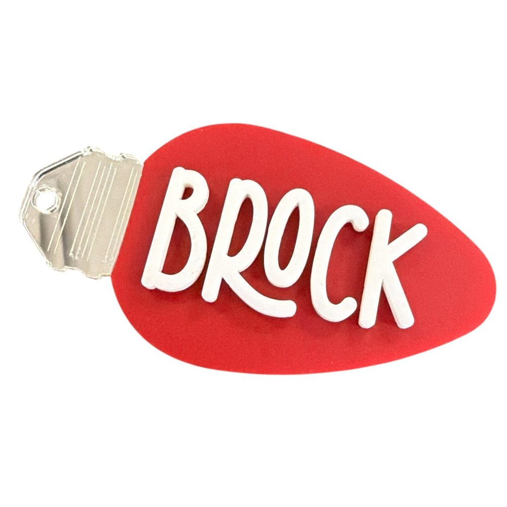 Light Bulb Stocking Tags - Seeds & Sawdust