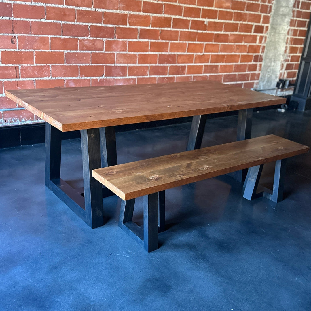 Modern Farmhouse Rectangular Table - Seeds & Sawdust