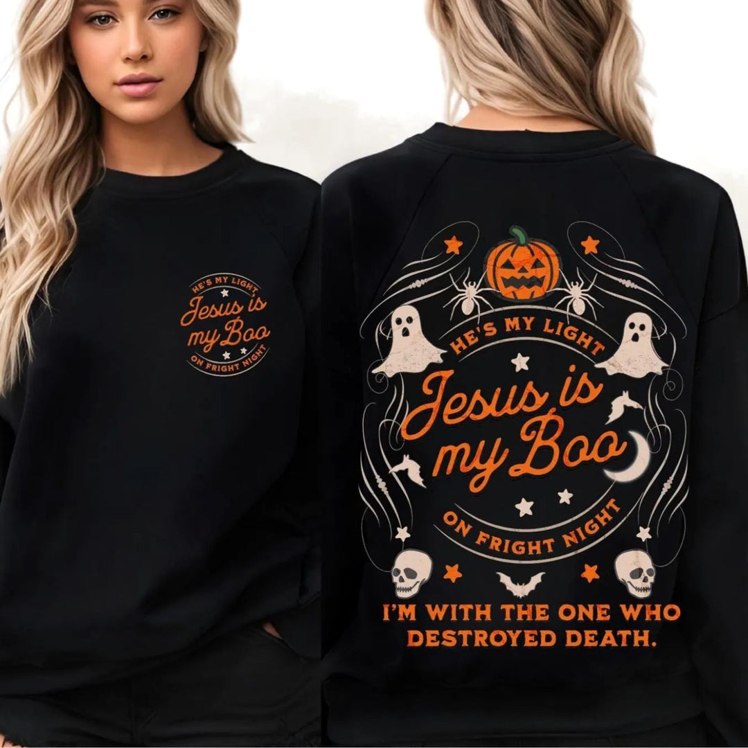 PRE - ORDER Jesus is my Boo Sweatshirt - Seeds & Sawdust