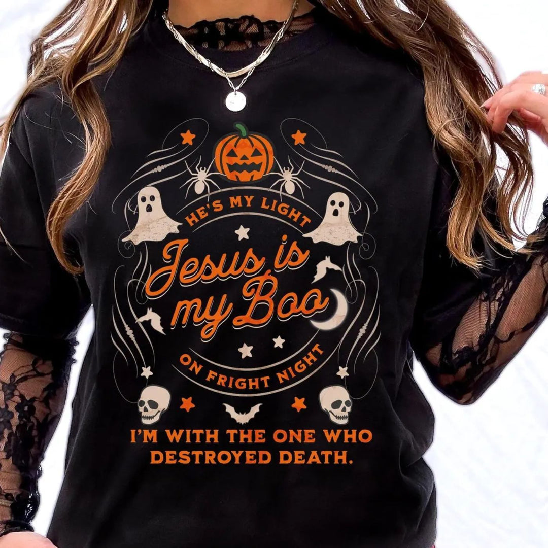 PRE - ORDER Jesus is my Boo Tee - Seeds & Sawdust