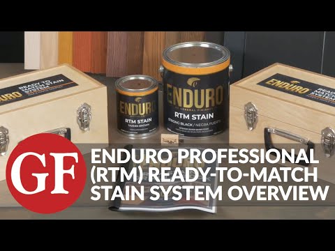 Enduro Professional Water-Based RTM Stains