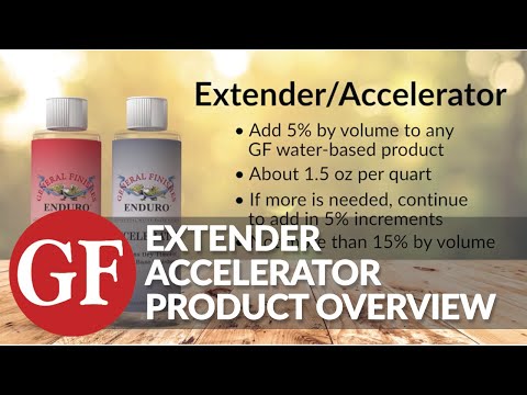 ENDURO ACCELERATOR FOR WATER BASED FINISHES