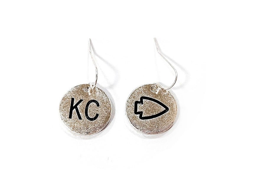 Silver KC Earrings - Seeds & Sawdust