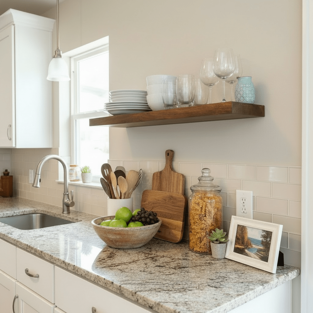 Walnut Floating Shelf - 1.75" Thick - Seeds & Sawdust