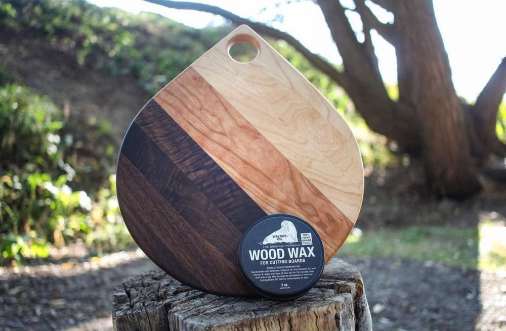 Wood Wax for Cutting Boards, 3 oz - Seeds & Sawdust