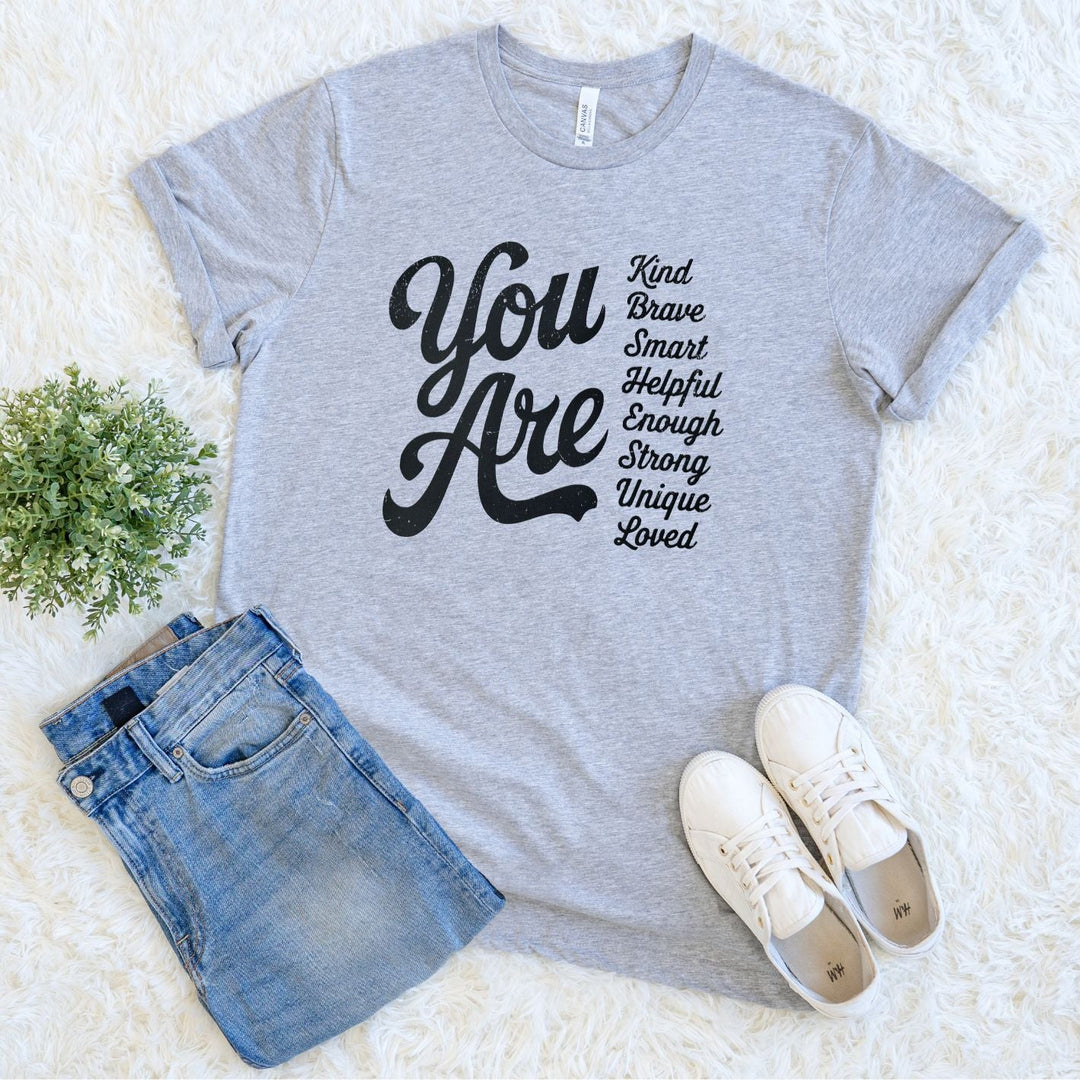 You Are Affirmations Tee - Seeds & Sawdust