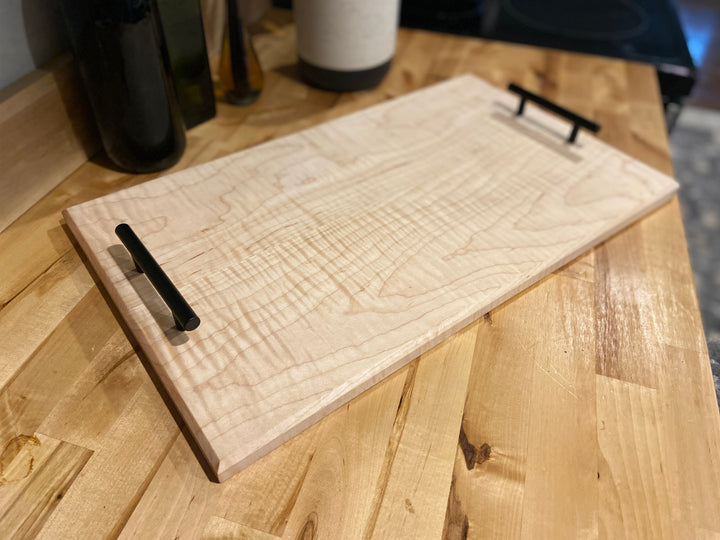 Serving Tray | Charcuterie Board | Curly Maple