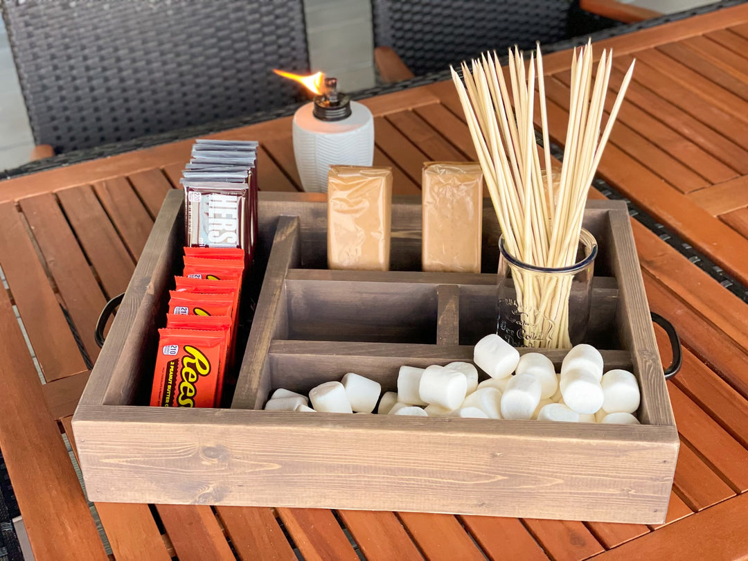 S'mores Tray | Campfire Accessories | Cookout | Camping
